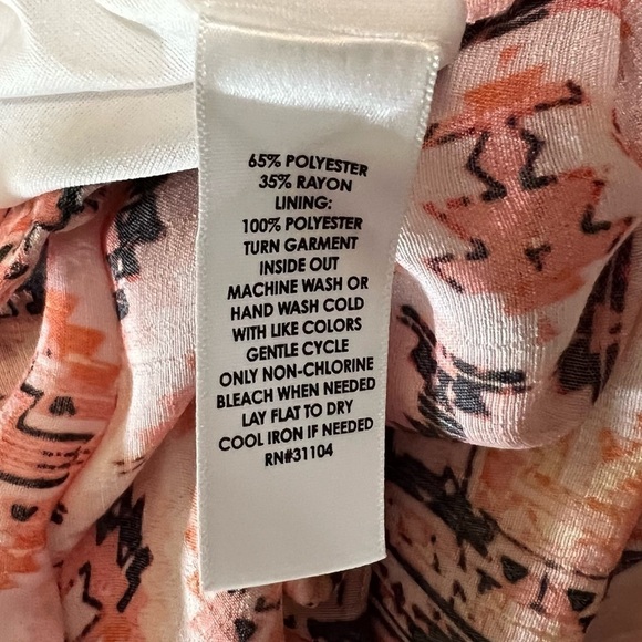 New Directions Aztec Print Palazzo Pants Size Large - Picture 5 of 7